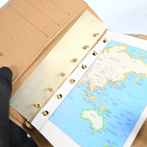 Authentic LOUIS VUITTON Monogram T&B Agenda PM Day Planner Cover bsj384-111325 - Picture 11 of 15